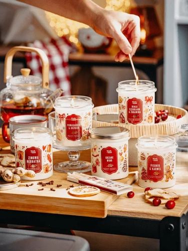 Woskiknot świeca sojowa Gorąca Czekolada na Arena.pl