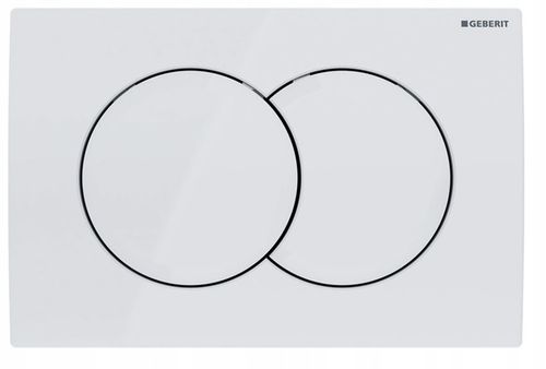 Front przednia klapka do przycisku GEBERIT Delta 01 115.107.11.1 biały na Arena.pl