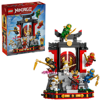 LEGO NINJAGO 71866 Ozdoba z Postaciami Ninja 15-lecie Klasztor 8 Minifigurek