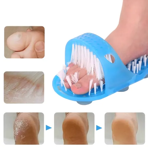Szczotka Myjka Masażer do Mycia Stóp Pumeks do Pięt pod Prysznic Klapek na Arena.pl