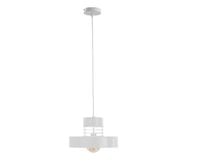Lampa wisząca 1xE27 BOSSI WHITE