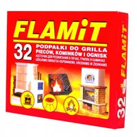 Podpałka do Grilla FLAMIT Rozpałka w KOSTKACH GRILL KOMINEK 320 kostek