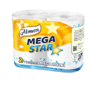 ALMUSSO Ręcznik papierowy 2-warstwowy MEGA STAR