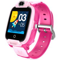 canyon smartwatch dla dzieci jondy kw-44 4g kamera gps muzyka różowy