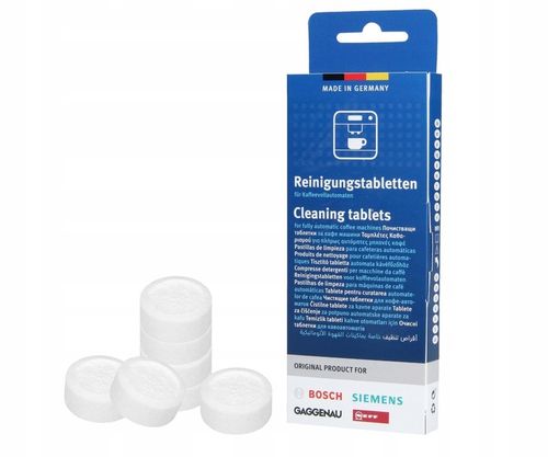 ORYGINALNE TABLETKI czyszczące ekspresów SIEMENS | 10szt TZ60001 na Arena.pl