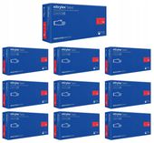 rękawice nitrylowe 100 szt. nitrylex basic dark blue 9-l - 10 kpl.