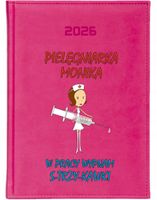 KALENDARZ A6 2026 TYGODNNIOWY PLANER nadruk UV PREZENT DLA PIELĘGNIARKI