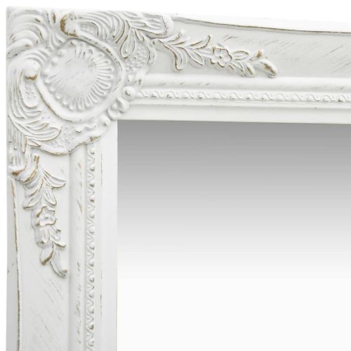 Lustro ścienne w stylu barokowym 50x50cm białe VidaXL na Arena.pl