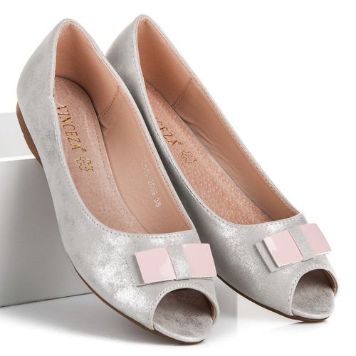 Baleriny open toe vinceza r.40 na Arena.pl