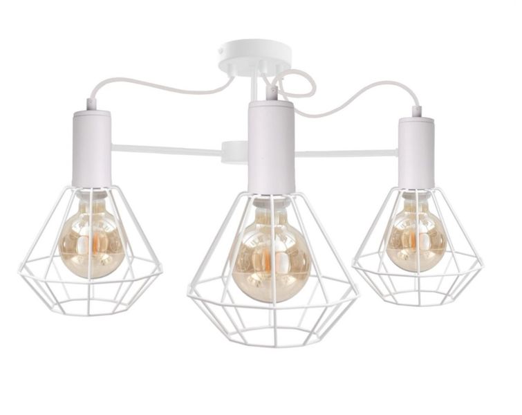 Lampa sufitowa 3xE27 LARS WHITE zdjęcie 1