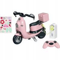 BABY BORN E-SCOOTER SKUTER ZDALNIE STEROWANY RC DLA LALKI FUNKCJA ŁADOWANIA