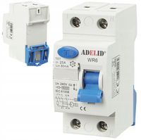 WYŁĄCZNIK RÓŻNICOWO-PRĄDOWY RÓŻNICÓWKA 25A 30mA 1F