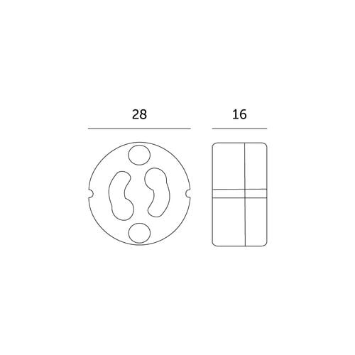 kostka oprawka gu10 k002 kobi na Arena.pl