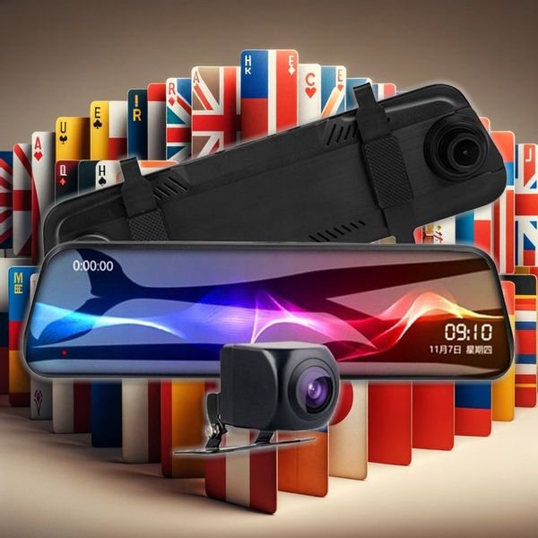 KAMERA SAMOCHODOWA WIDEO REJESTRATOR JAZDY W LUSTERKU WIDEOREJESTRATOR M PL zdjęcie 2