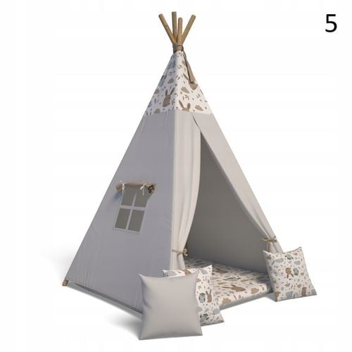 Namiot TiPi Wigwam + 3 szt poduszka + mata na Arena.pl