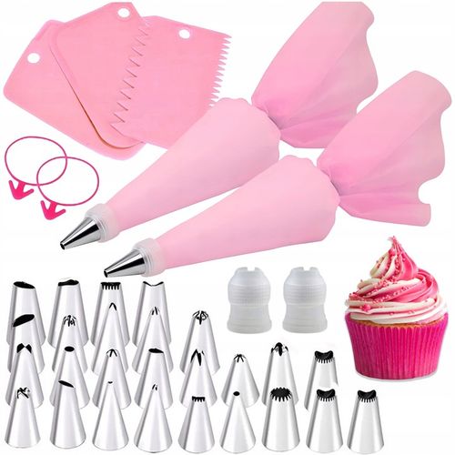 RĘKAW CUKIERNICZY 2x DEKORATOR TORTÓW SILIKON 24EL TYLKI CUKIERNICZE na Arena.pl