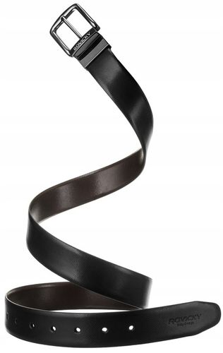 ROVICKY męski pasek dwustronny prawdziwa skóra elegancki na prezent na Arena.pl
