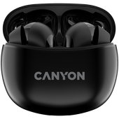 canyon słuchawki dokanałowe tws-5 etui czarne