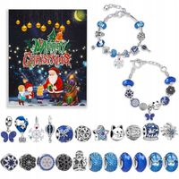 24 DNI KALENDARZ ADWENTOWY BRANSOLETKA BIŻUTERIA