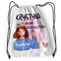 Plecak Sportowy Szkolny Dla Krystyny Córki Dziecka Z Nadrukiem Ze Zdjęciem
