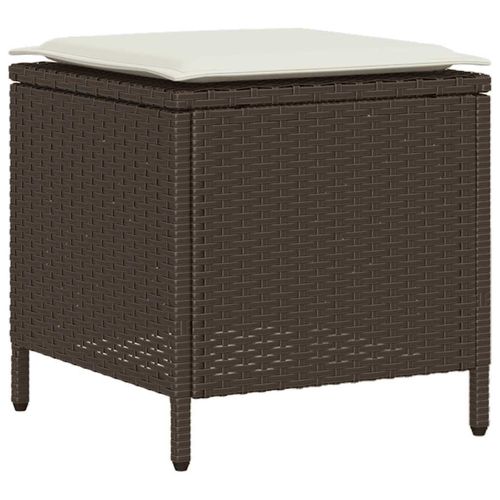 6-cz. zestaw wypoczynkowy do ogrodu, z poduszkami, brązowy na Arena.pl