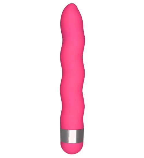 Różowy falisty wibrator zdjęcie 1