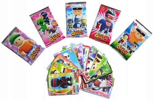 KARTY STUMBLE GUYS 288 KART MEGA BOX ZESTAW 288 SZTUK KOLEKCJONERSKIE KARTY na Arena.pl