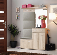 Garderoba Zestaw Mebli Do Przedpokoju 6 Dąb Sonoma AMARO AM