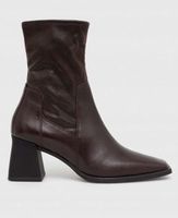 Vagabond Shoemakers botki HEDDA damskie kolor brązowy na słupku R39