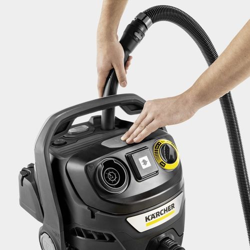 ODKURZACZ PRZEMYSŁOWY KARCHER KWD 6 PREMIUM 1300 W gniazdo elektronarzędzi na Arena.pl