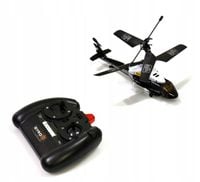 HELIKOPTER ŚMIGŁOWIEC ZDALNIE STEROWANY ŻYROSKOP BLACKHAWK HK-4 PODCZERWIEŃ