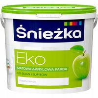Farba akrylowa ścienna Śnieżka 5 l śnieżnobiały mat