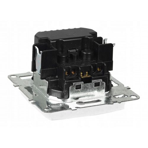 GNIAZDKO QUADRA 230V USB 2.1A BIALE PODTYNKOWE na Arena.pl