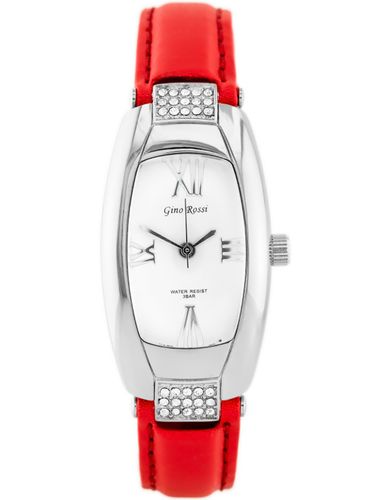 GINO ROSSI - 9226A (zg560d) silver/red na Arena.pl