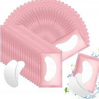 100 sztuk Płatki DO PRZEDŁUŻANIA rzęs henny pod oczy ŻELOWE higieniczne