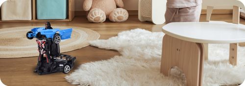 AUTO ROBOT ZDALNY SAMOCHÓD TRANSFORMACJA NA PILOT 2W1 +AKUMULATOR na Arena.pl