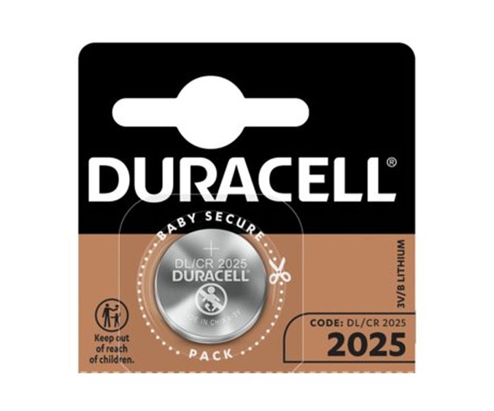 Bateria litowa Duracell CR2025 B1 zdjęcie 1