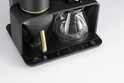 EKSPRES PRZELEWOWY MELITTA EPOS Pour Over z młynkiem 1024-02 czarny/złoty na Arena.pl