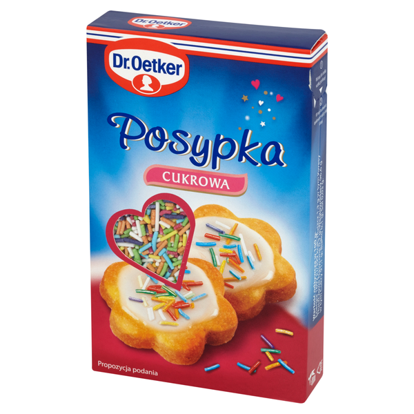 DR OETKER DEKORACJE POSYPKA CUKROWA 80G zdjęcie 1