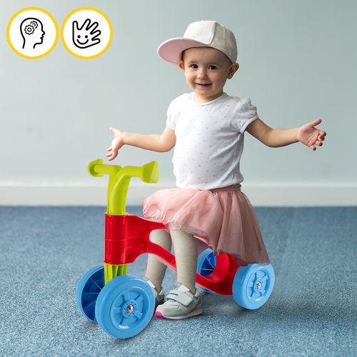 Rowerek Biegowy Czterokołowy Dziecięcy Jeździk na Arena.pl