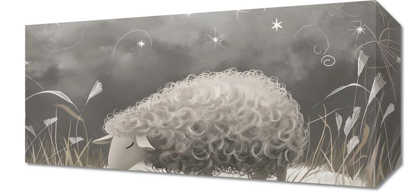 Obraz 40x20cm Bujna Owca zdjęcie 1