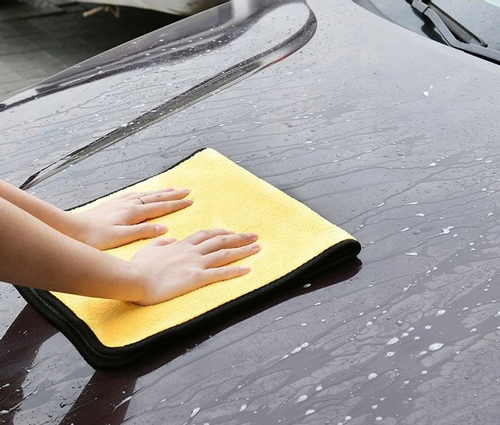 PUSZYSTY RĘCZNIK DO OSUSZANIA AUTA MIKROFIBRA XL zdjęcie 4