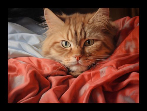 Plakat 18x13cm Mruczący Spokój na Arena.pl