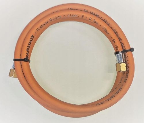 Wąż do gazu propan-butan Fagumit 10m 10bar Ø6,3mm ze złączkami 3/8" - 3/8" na Arena.pl