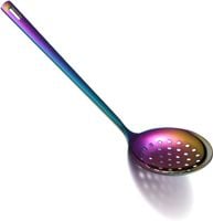 Łyżka cedzakowa z tytanową powłoką tęczowa