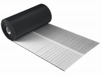 PAROTEC Taśma kominowa opierzeniowa aluminiowa 2D plisowana 5mb grafit/antracyt