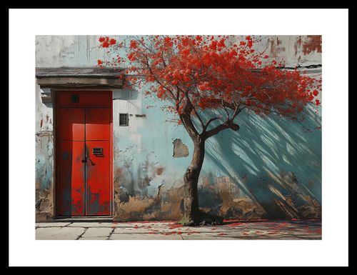 Plakat 35x25cm Widok Na Dawne na Arena.pl