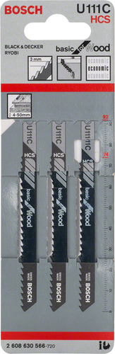 brzeszczot do wyrzynarki u111c 3szt. - b 2608630566 na Arena.pl