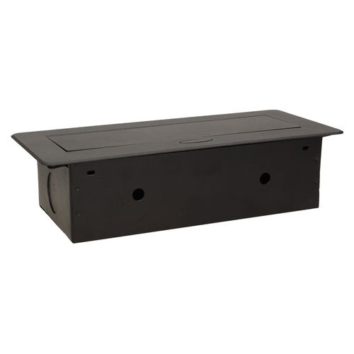 gniazda wpuszczane w blat 2x2p+z, 2xusb płaski rant czarny - on-13109/b na Arena.pl