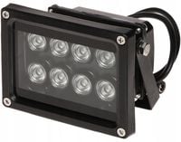 OŚWIETLACZ REFLEKTOR PODCZERWIENI 30 m 90 ° DO KAMER